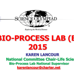 Bio process lab science olympiad